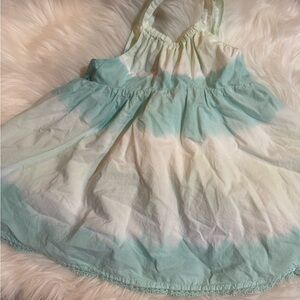 Tommy Bahama Aqua and White Dress